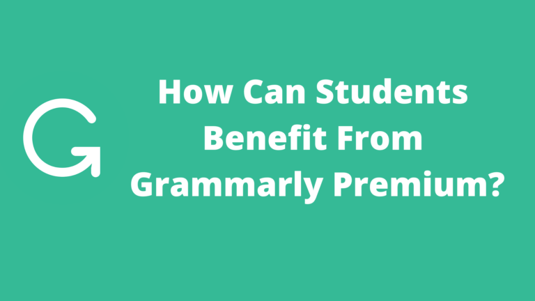 How can students benefit from Grammarly Premium?