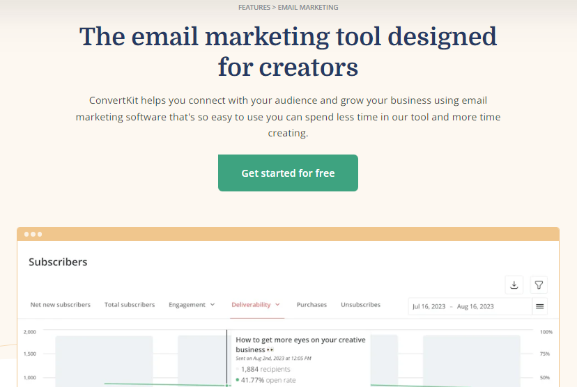 convertkit marketing tool