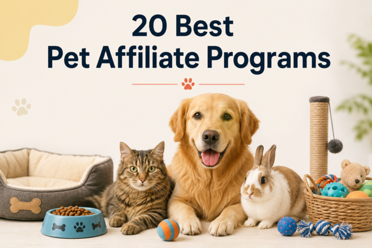 20 Best Pet Affiliate Programs You Can Promote in 2026