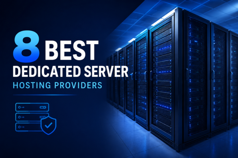 8 Best Dedicated Server Hosting Providers for 2026