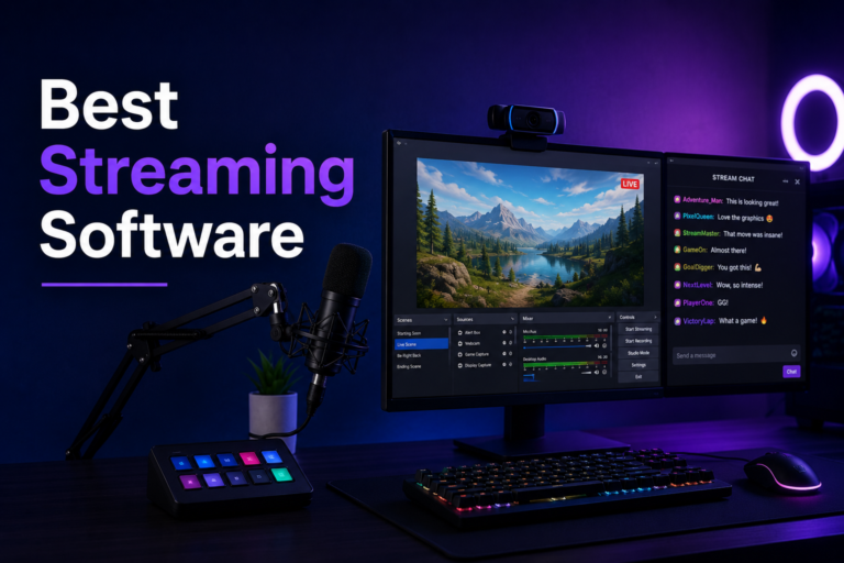 Best Streaming Software in 2026: Top 8 Picks Tested
