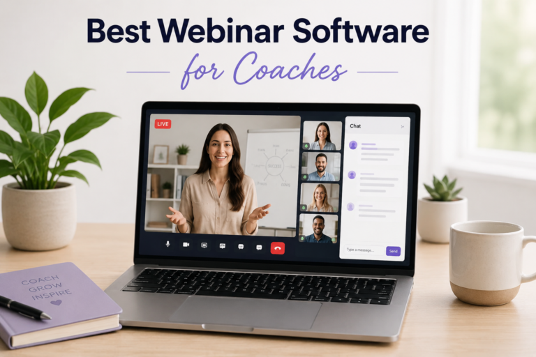 Best Webinar Software for Coaches in 2026 (8 Top Picks)