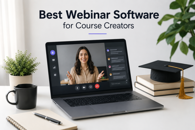Best Webinar Software for Course Creators in 2026