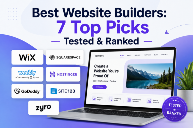 Best Website Builders for 2026: 7 Top Picks Tested & Ranked