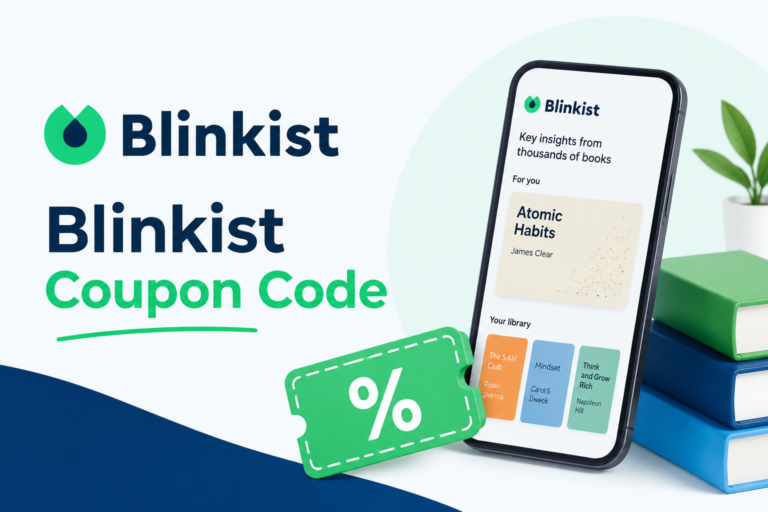 Blinkist Coupon Code 2026: Save Up to 70% Off Verified